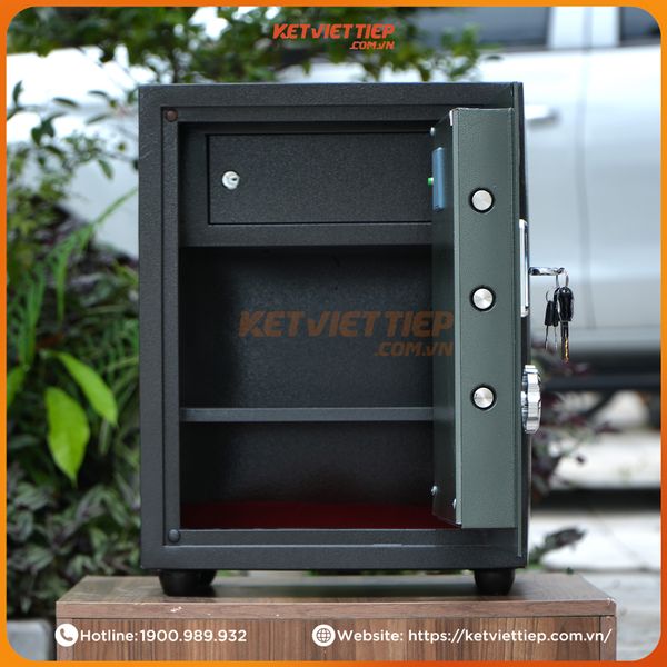 Két sắt điện tử Việt Tiệp KCC40 Vân Tay Điện Tử Chống cháy