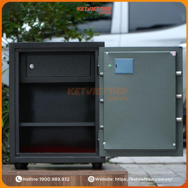 Két sắt điện tử Việt Tiệp KCC40 Vân Tay Điện Tử Chống cháy