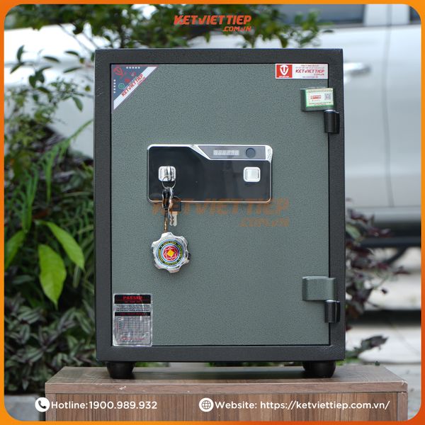 Két sắt điện tử Việt Tiệp KCC40 Vân Tay Điện Tử Chống cháy