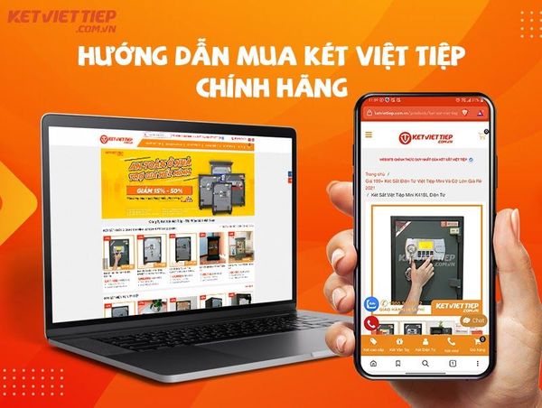 Mua hàng chính hãng dễ dàng tại Két sắt Việt Tiệp