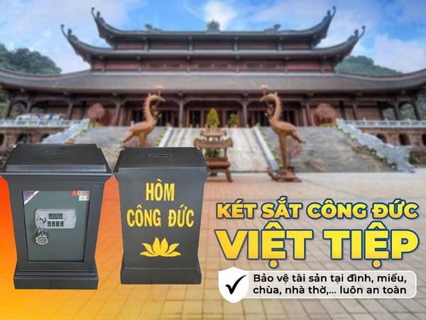 Két Sắt Khóa Cơ Công Đức Việt Tiệp CD335KC