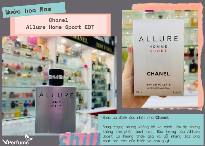 Mùi hương nước hoa Chanel Allure Homme Sport
