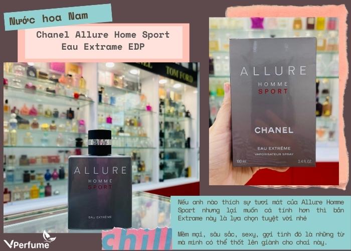 Mùi hương nước hoa Chanel Allure Home Sport Eau Extrame
