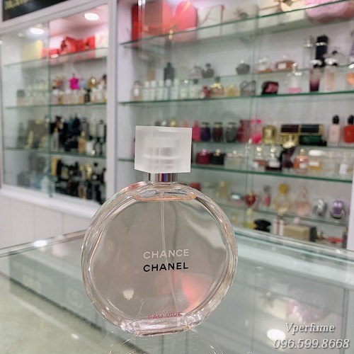 Thiết kế chai nước hoa Chanel Chance Eau Vive EDT
