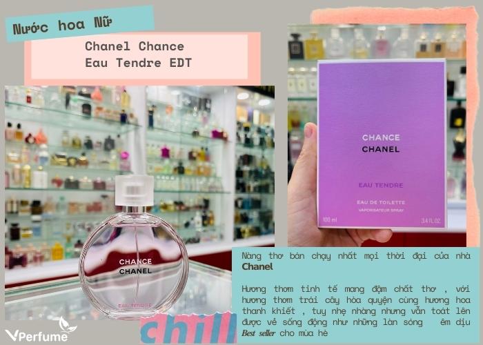 Mùi hương nước hoa Chanel Chance Eau Tendre