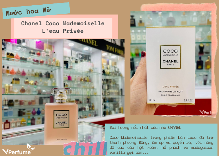 Mùi hương Chanel Coco Mademoiselle L'Eau Privée