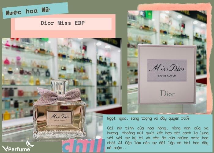 Thiết kế chai nước hoa nữ Dior Miss