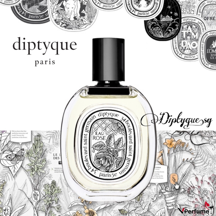 Mùi hương nước hoa Eau Rose của Diptyque EDT