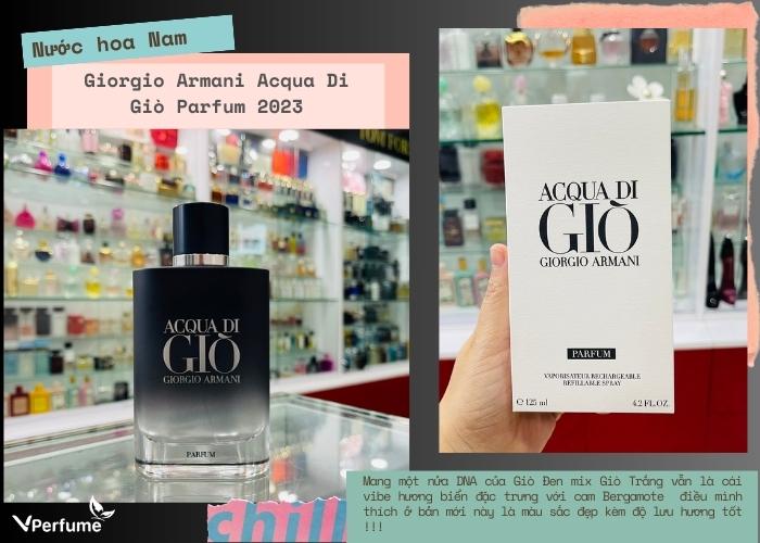 Mùi hương nước hoa Giorgio Armani Acqua Di Giò Parfum 2023