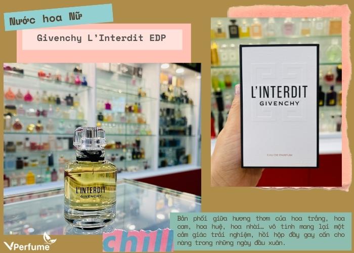 Mùi hương nước hoa Givenchy L’Interdit
