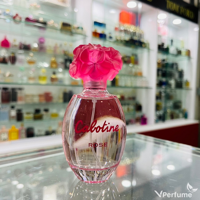 Thiết kế chai nước hoa nữ Grès Cabotine Rose