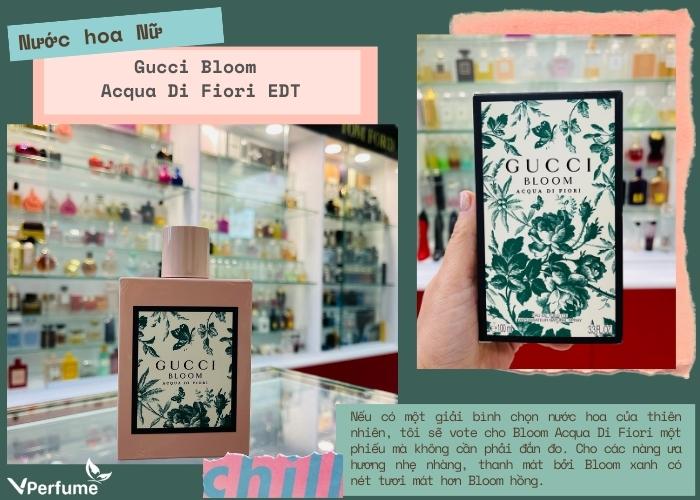 Mùi hương nước hoa Gucci Bloom Acqua Di Fiori