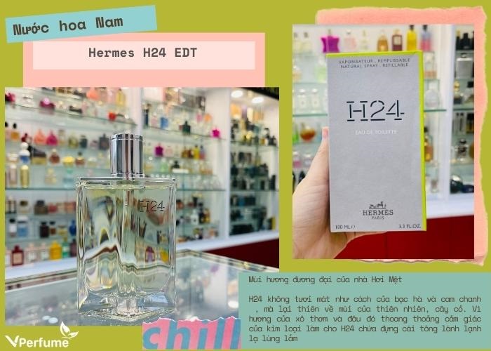 Mùi hương nước hoa Hermes H24 EDT