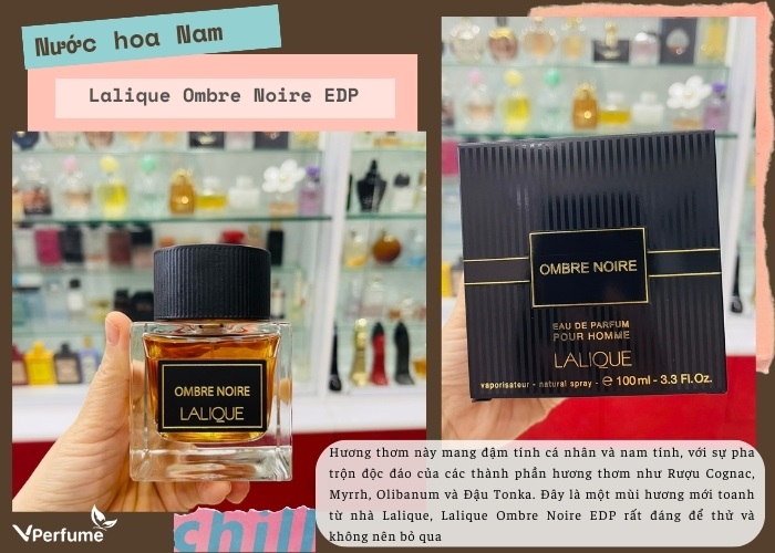 Mùi hương nước hoa Lalique Ombre Noire
