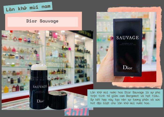 Mùi hương của lăn khử mùi Dior Sauvage