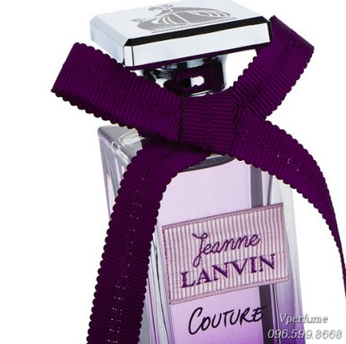 Thiết kế chai nước hoa nữ Lanvin Jeanne Couture EDP