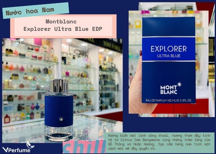 Mùi hương nước hoa Montblanc Explorer Ultra Blue