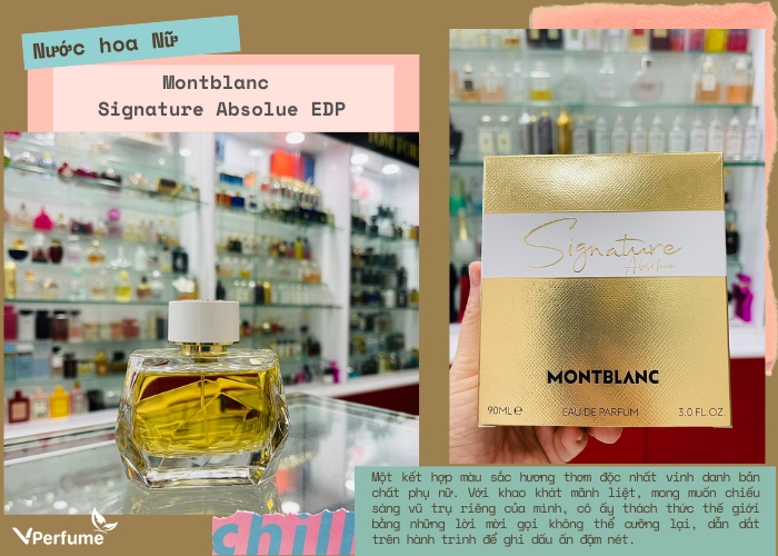 Mùi hương nước hoa Montblanc Signature Absolue