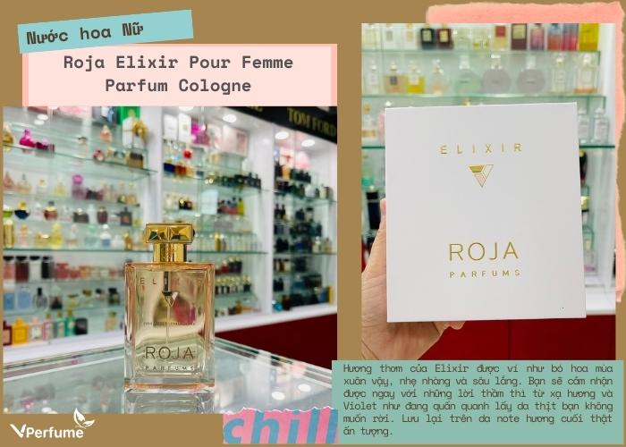 Mùi hương nước hoa Roja Elixir Pour Femme Parfum Cologne