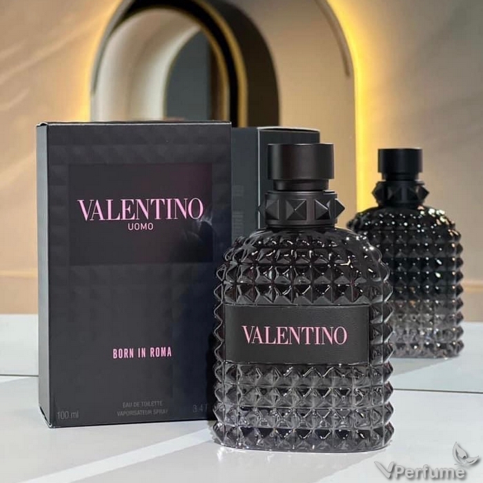 Thiết kế chai nước hoa Valentino Uomo Born In Roma EDT