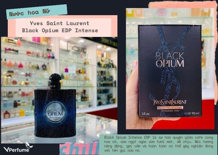 Mùi hương nước hoa Black Opium EDP Intense