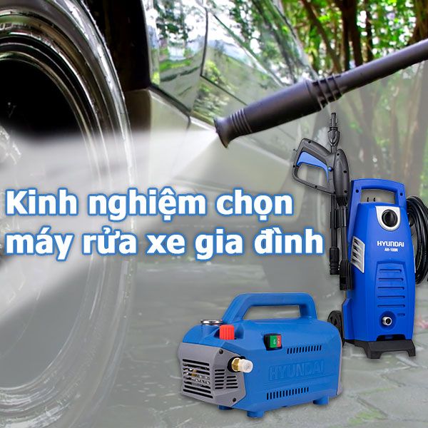 Top 5 Máy rửa xe ô tô gia đình tại nhà đáng mua nhất 2022