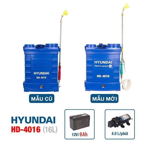 bình xịt điện hyundai hd-4016