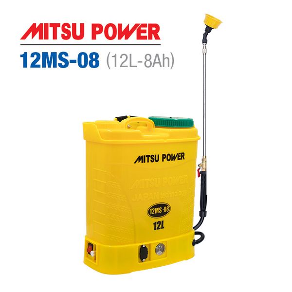 Bình xịt điện MITSU POWER 12MS-08 (12L, 8AH)