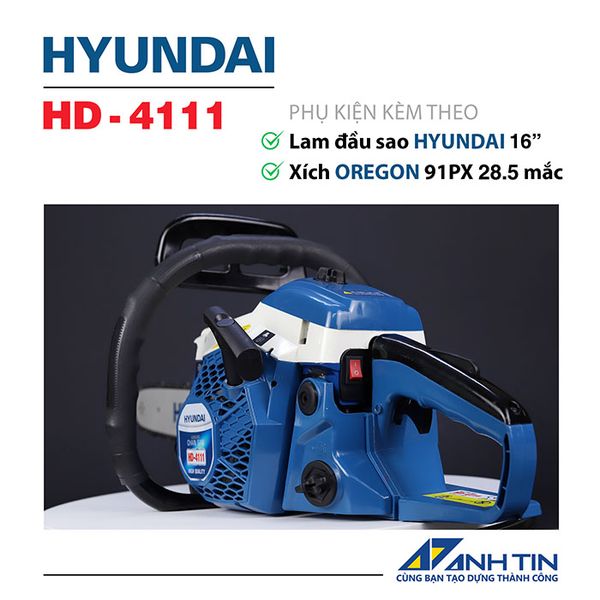 máy cưa xích hyundai hd-4111