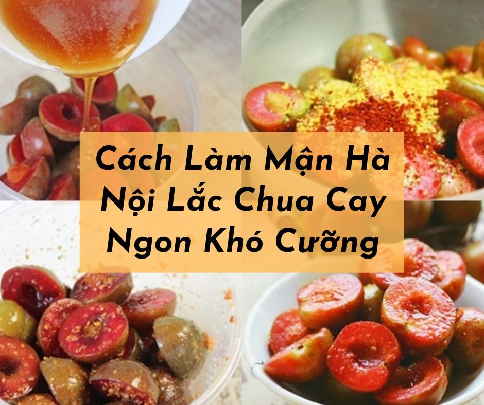 cách làm mận hà nội lắc