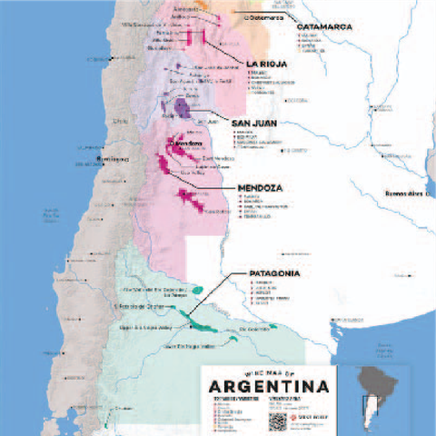 Khám phá các vùng rượu vang của Argentina