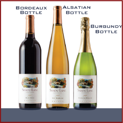 Sự khác nhau của chai vang Bourgogne với Bordeaux