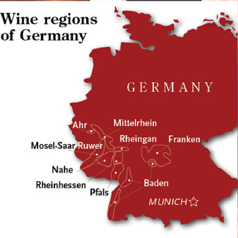 Khám phá vùng rượu vang của Đức