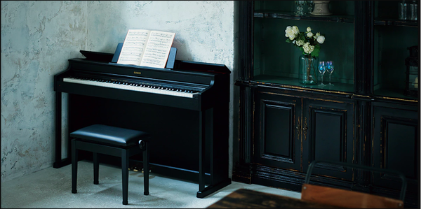 Đàn Piano Casio mang thiết kế cổ điển và sang trọng