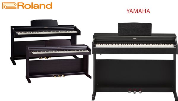 Giống nhau giữa đàn Piano điện Roland và Yamaha