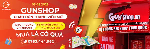 Tưng bừng khai trương cửa hàng Gunshop tại Nguyễn Công Trứ - Đà Lạt