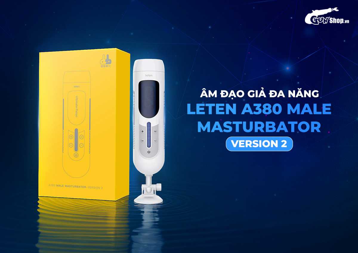Âm đạo giả Leten A380 Male Masturbator Version 2 chính hãng tại Gunshop