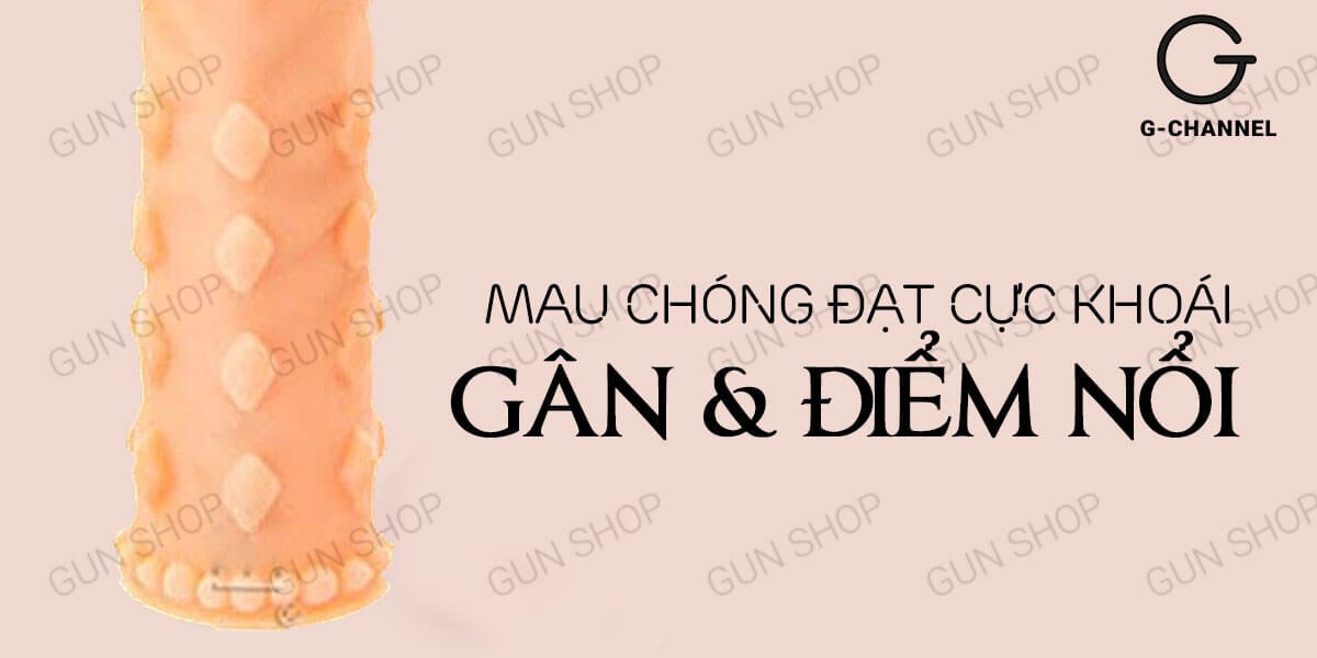 Bao cao su đôn dên Maxman tăng kích thước chính hãng giá rẻ tại Gunshop