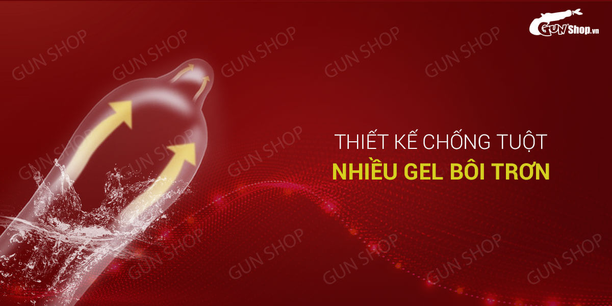 Bao cao su Muaisi Imported Latex Red chính hãng giá rẻ tại Gunshop