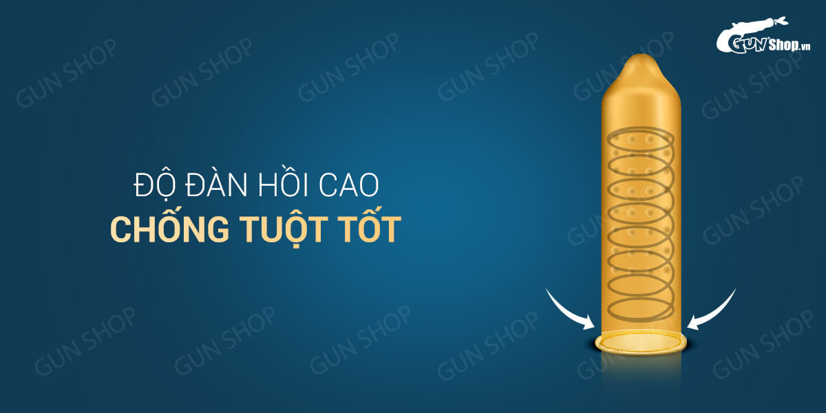 Bao cao su OLO 0.01 Đồng Hồ Vàng chính hãng giá rẻ tại gunshop.vn