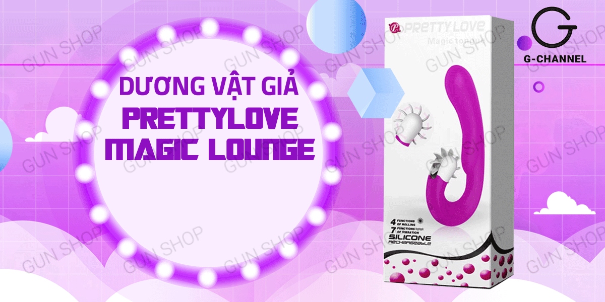 Dương vật giả Pretty Love Magic Lounge cao cấp chính hãng tại Gunshop
