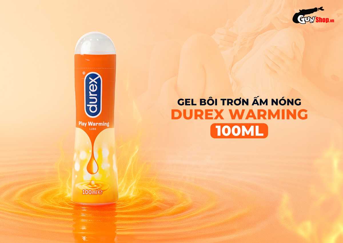 Gel bôi trơn ấm nóng Durex Warming chính hãng giá rẻ tại Gunshop.vn