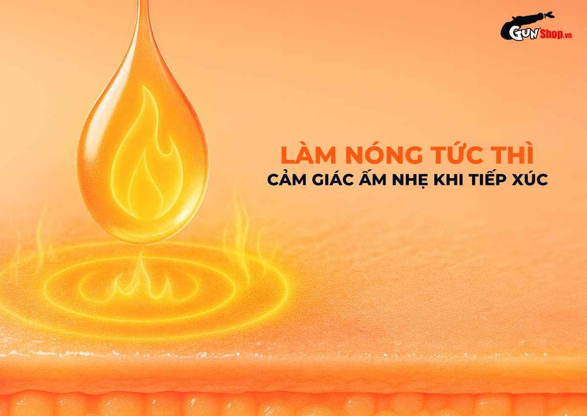 Gel bôi trơn ấm nóng Durex Warming chính hãng giá rẻ tại Gunshop.vn