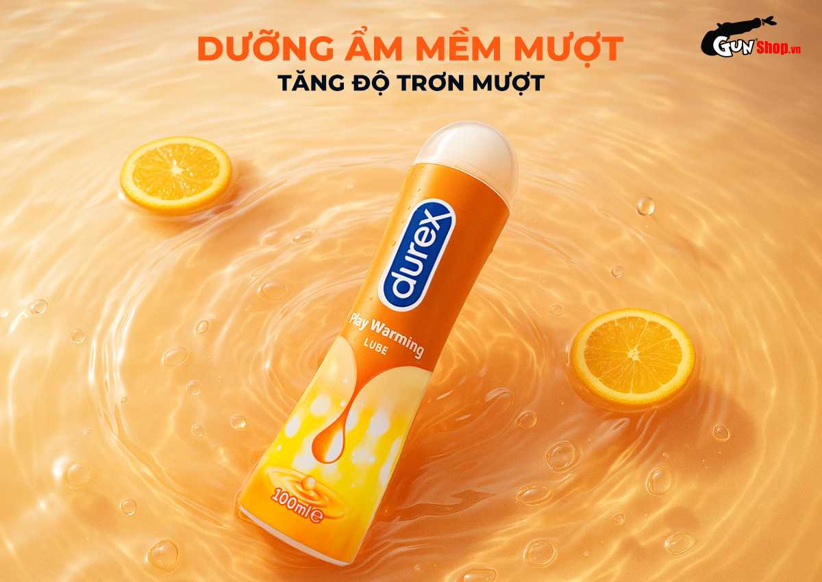 Gel bôi trơn ấm nóng Durex Warming chính hãng giá rẻ tại Gunshop.vn