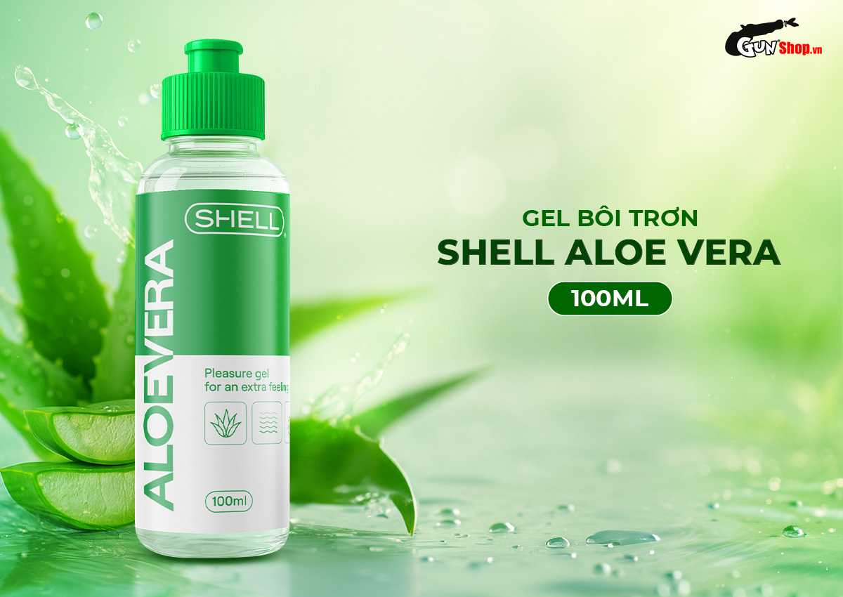 Gel bôi trơn tinh chất lô hội Shell Aloe Vera