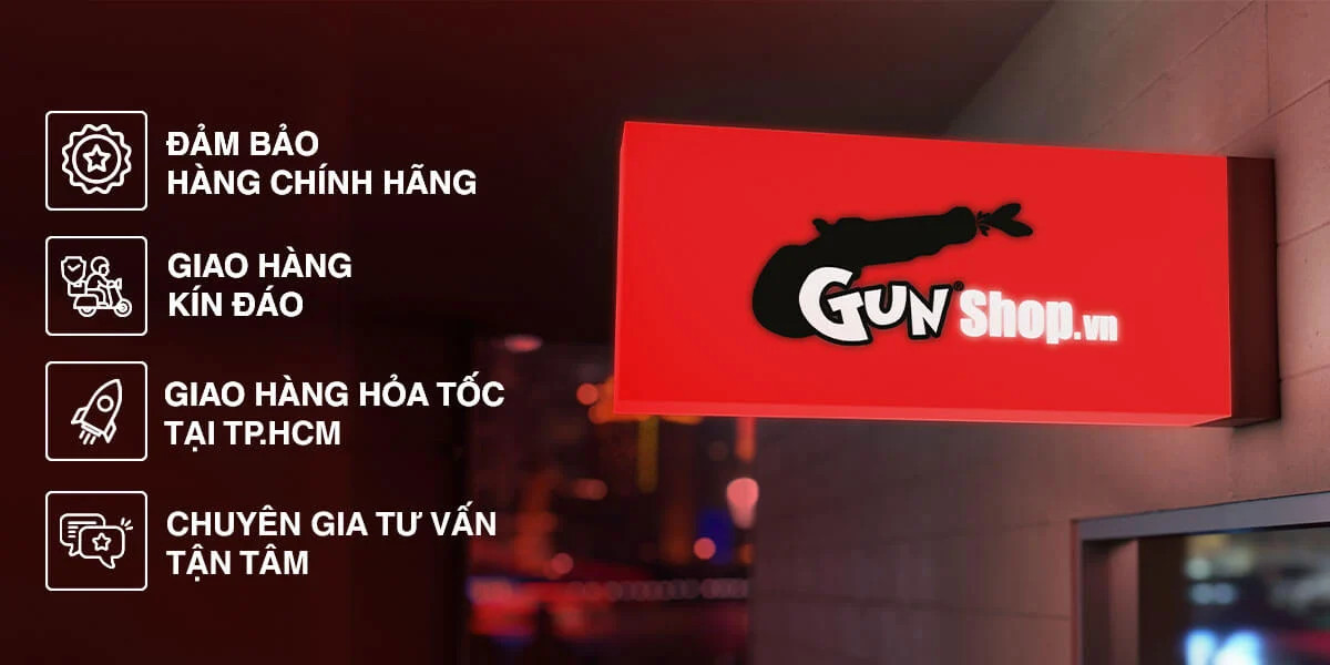 Sextoy cho nam cao cấp - chính hãng - giá tốt tại Gunshop.vn