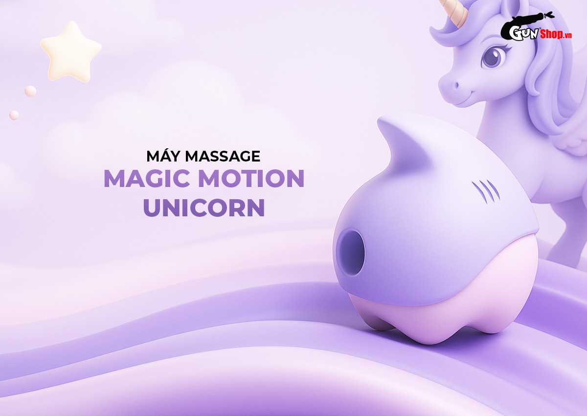 Máy massage Magic Motion Unicorn chính hãng tại gunshop