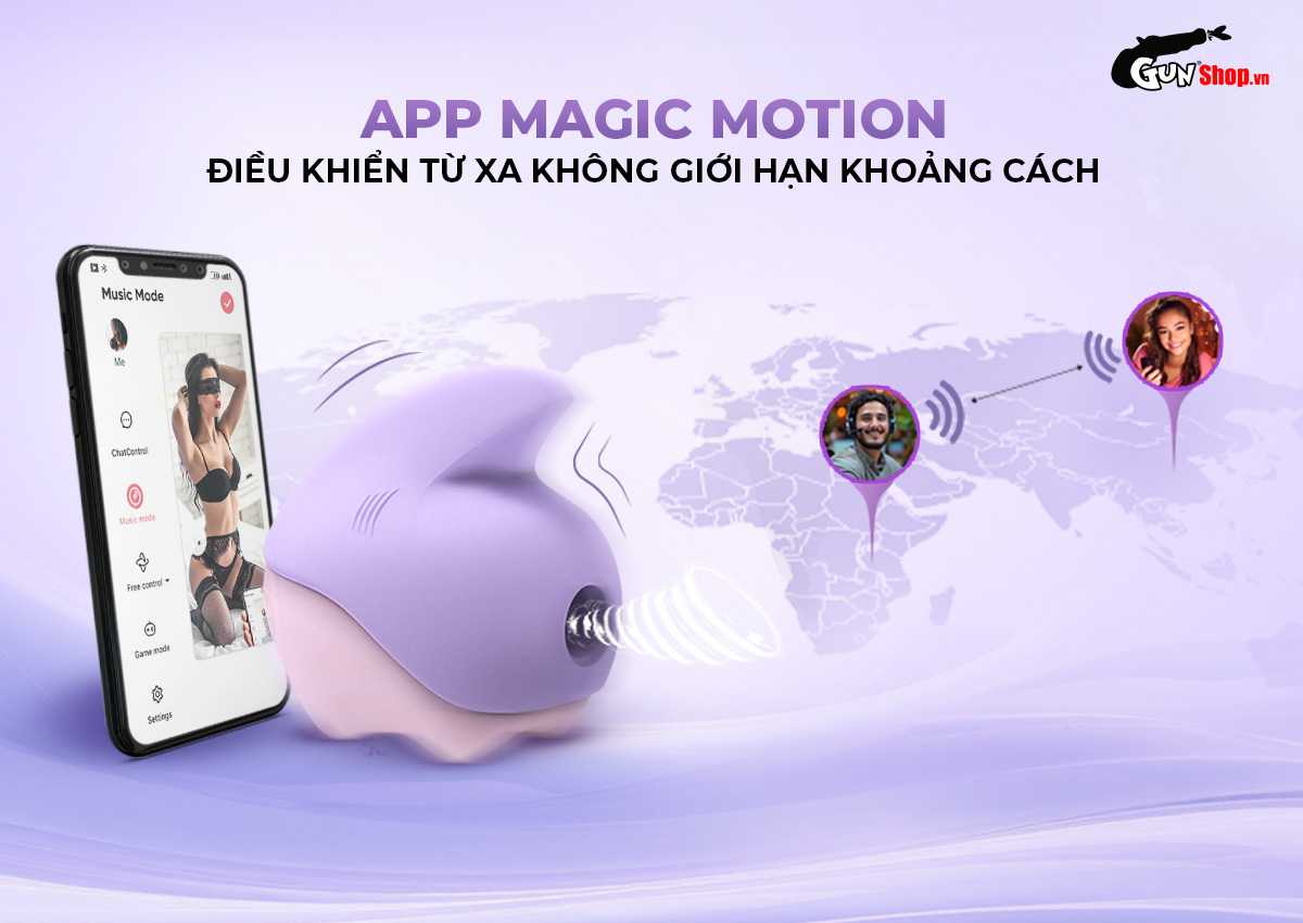 Máy massage Magic Motion Unicorn chính hãng tại gunshop