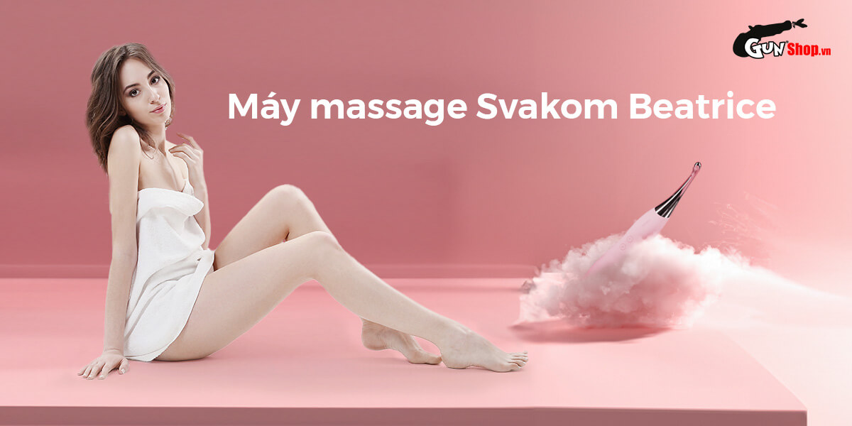 Máy massage Svakom Beatrice chính hãng cao cấp tại Gunshop