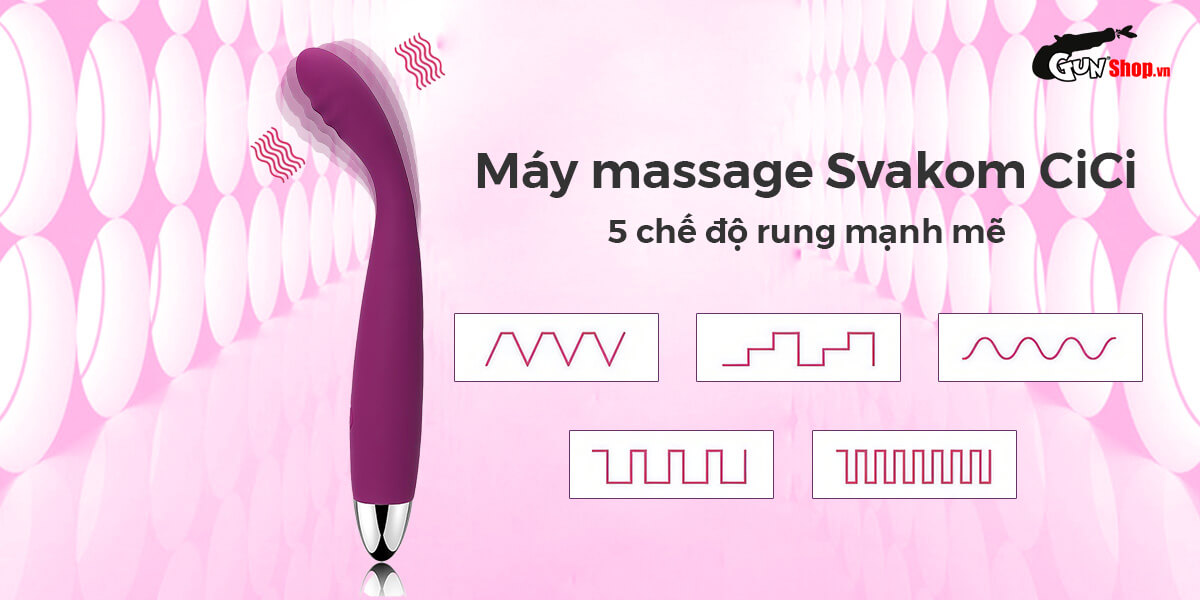 Máy massage Svakom CiCi chính hãng cao cấp giá tốt nhất tại Gunshop